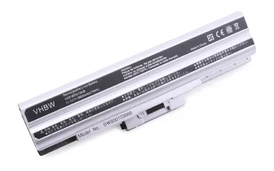 Produktbild von vhbw Akku Ersatz für Sony VGP-BPL13, VGP-BPL21, VGP-BPS13, VGP-BPS13/B, VGP-BPS13A/B für Notebook (6600mAh, 11,1V, Li-Ion)