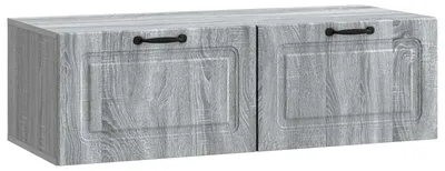 Produktbild von Wandmontierter TV-Schrank Graues Sonoma 98 x 41 x 30 cm