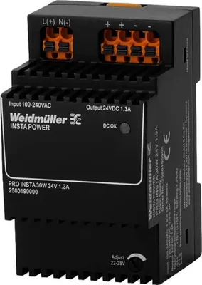 Zdjęcie produktu dla Zasilanie - zasilacz DC 30W PROINSTA30W24V1.3A