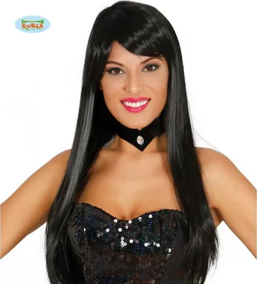 Produktbild von schwarze y Langhaar Perücke für Damen