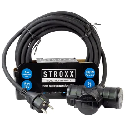 Produktbild von STROXX 3-Fach Verteilersteckdose