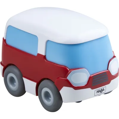 Produktbild von HABA Kullerbü - Roter Bus, Ergänzung Kugelbahn, Auto, Spielzeug, ab 2 Jahren, 1306689001
