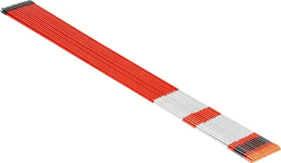 Produktbild von 500 Stück reflektierende Einfahrtsmarkierungen, 1/4" Durchmesser, 48 Zoll lange Schneestangen-Reflektoren