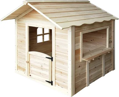 Produktbild von HOME DELUXE - Spielhaus DER GROßE PALAST - Natur ohne Bank - es Holz