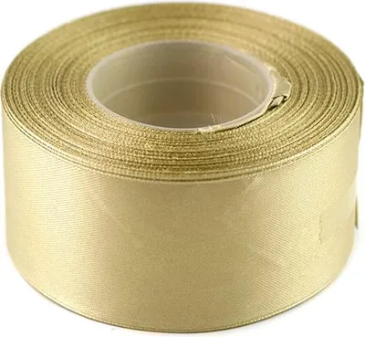 Obrázek produktu pro Saténová páska 50 mm x 32 m Zlatá koňaková