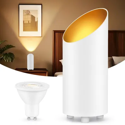 Productafbeelding van 7W Vloer Opbouwspots Met 2700K LED GU10 Lampen Voor Binnen