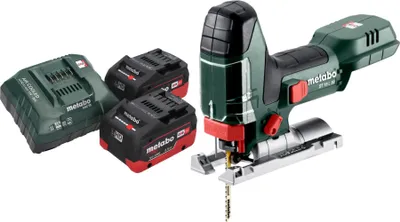 Produktbild von Metabo ST 18 L 90 Akku Stichsäge 18 V 90 mm + 2x LiHD Akku 5,5 Ah + Ladegerät