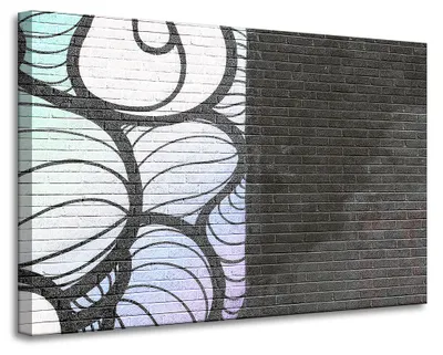 Produktbild von Leinwandgemälde Architektur-Wandbild 90x60 cm