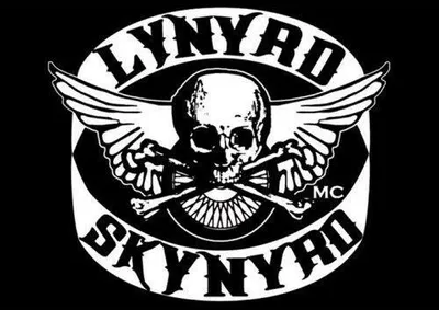 Produktbild von Lynyrd Skynyrd - Postkarte, Totenkopf RO7929 (Einheitsgröße) (Schwarz/Weiß)