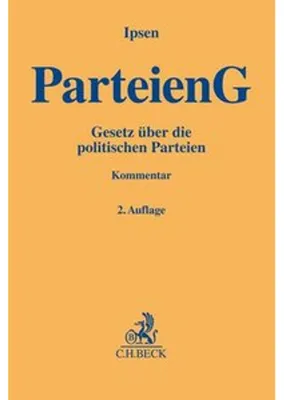 Produktbild von Parteiengesetz