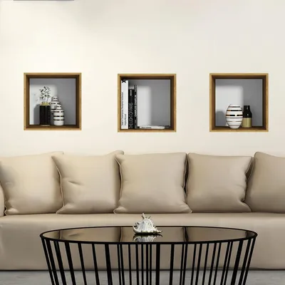 Image de Autocollant à effet 3D, motif décoratif, 30 x 90 cm