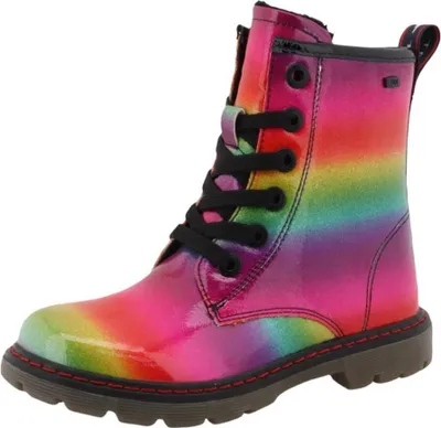 A single boot is shown against a white background.