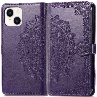 Immagine prodotto di imoshion Custodia a libro Mandala per iPhone 14 / 13 - Viola