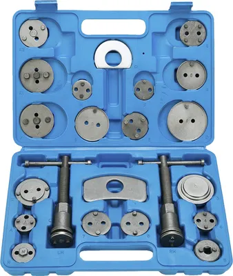 Produktbild von karpal 23 TLG Set Bremskolbenruecksteller Universal Bremskolben Kolben Ruecksteller KFZ Werkzeug Satz