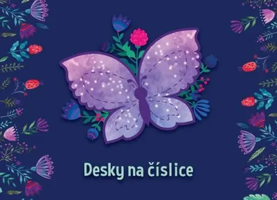 Zdjęcie produktu dla Tabliczki z numerami Butterfly
