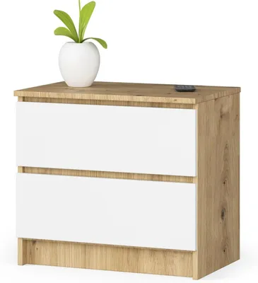 Produktbild von Ladenmöbel mit Schubladen – Moderner Aufbewahrungsschrank – Ordnung im Schlafzimmer – Stabile Konstruktion – 60 x 55 x 40 cm