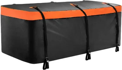 Productafbeelding van Opvouwbare waterdichte transportbox van 550 liter voor trekhaak, auto, vrachtwagen en motorvoertuigen