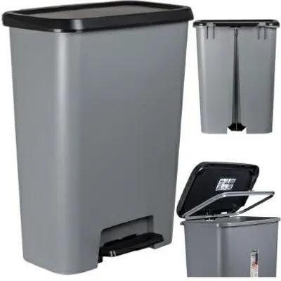 Obrázek produktu pro Odpadkový koš COMPATTA 50L, šedý