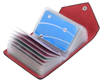 Imagen del producto de Soporte para tarjetas de crédito Leer con 20 compartimentos