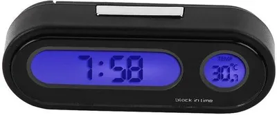 Produktbild von Auto Uhr & Thermometer mit Voltmeter - LED Digitaldisplay für Fahrzeuge