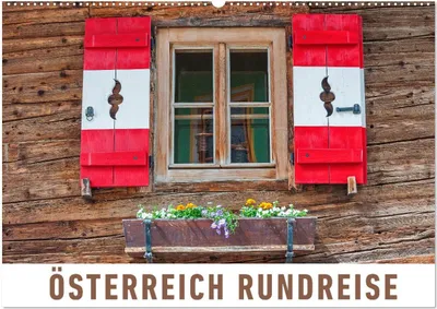 Produktbild von Österreich Rundreise (Wandkalender 2025 DIN A2 quer), CALVENDO Monatskalender