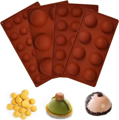 Produktbild von Schokoladenform Silikonbackform für MEESOGA Fans