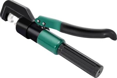 Immagine prodotto di Pinza idraulica per crimpatura cavi YQK-70 - Pinza idraulica manuale - Forza di pressione 60 kN - 8 matrici da 4–70 mm² - Per tubi PEX - Nera