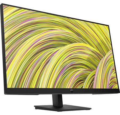 Imagen del producto de Monitor HP P27h G5, pantalla de 68,6 cm (27"), resolución de 1920 x 1080 píxeles, Full HD, tecnología LCD, tiempo de respuesta de 5 ms, color negro