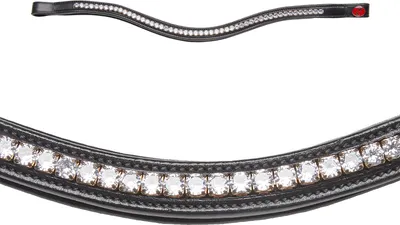 Produktbild von Kieffer Stirnriemen für Trense - Crystal Classic - Warmblut