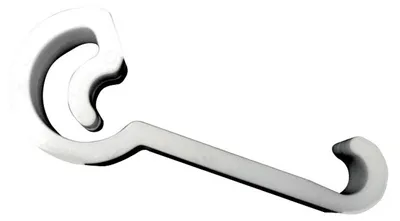 Produktbild von Klammer f. Doppelformen, PC - 24mm