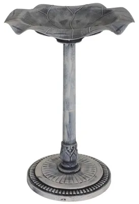 Zdjęcie produktu dla Wanienka dla ptaków, w kolorze kamienia, wysokość 72 cm