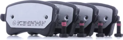 Produktbild von ZIMMERMANN Bremsbeläge Satz Hinten Bremsklötze für AUDI A4 Avant (8K5, B8) 24606.975.1