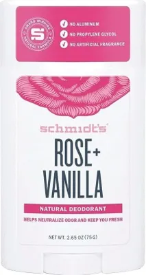 Produktbild von Schmidt's Naturals Deodorant Stick Rose Vanille