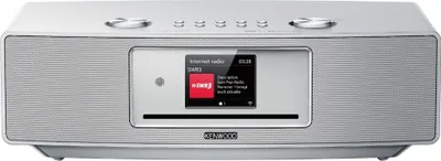 Produktbild von Kenwood Electronics CR-ST700SCD-S, Internet, Digital, DAB+, FM, 87,5 - 108 MHz, 174.928 - 239.2 MHz, 43 W