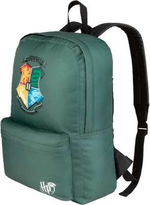 Produktbild von Harry Potter Kinder-Rucksack Blau Tasche Schultasche Reisetasche Grün