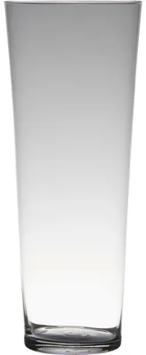 Produktbild von Blumenvase - Transparent - konisch - Glas - 40 x 17 cm