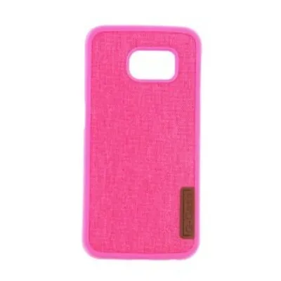 Produktbild von Silikonhülle Handyhülle für Samsung S6 Edge Pink Schutz Tasche