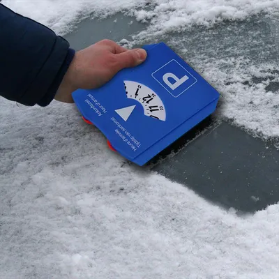 Produktbild von Autostyling Seehase Parkscheibe Mit Eiskrater, Gummilippe 798196