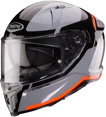Produktbild von CABERG AVALON X PURE Integralhelm S in grau/orange/schwarz