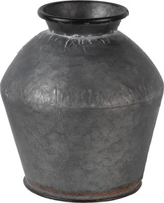 Produktbild von Clayre & Eef Vase Ø 39x38 cm Grau Metall