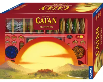 Image de Catan 3D Edition pour fans et collectionneurs 10+ 3-4 joueurs