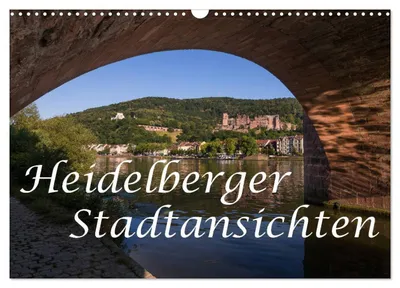 Produktbild von Heidelberger Stadtansichten (Wandkalender 2027 DIN A3 quer), CALVENDO Monatskalender