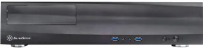Produktbild von Silverstone ML03, HTPC, PC, Schwarz, micro ATX, Mini-ATX, Mini-ITX, Aluminium, Kunststoff, SECC, 440 mm