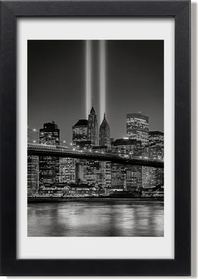 Produktbild von Bild 20x30 MDF-Rahmen, Wandkunst Manhattan New York