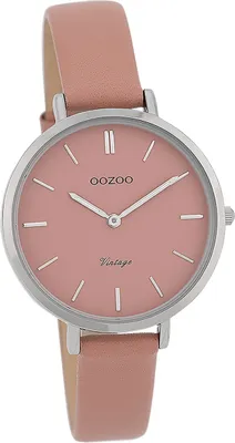 Immagine prodotto di Oozoo orologio da donna in pelle opaco analogico al quarzo bracciale rosa Serie Vintage D2UOC9812A