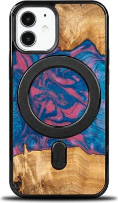 Produktbild von Bewood Einzigartige Hülle für iPhone 12 Mini - Neons - Vegas mit MagSafe