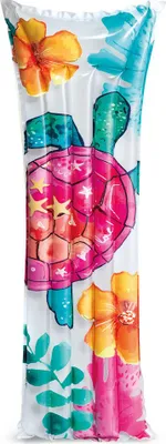 Zdjęcie produktu dla Dmuchany leżak INTEX Fashion 183 x 69 cm, żółw