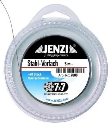 Zdjęcie produktu dla Jenzi Powerflex 7x7 Super-Soft – stalowy przypon 9 kg, szpula 5 m