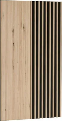 Produktbild von MINIO go for it, Wandaplication "CALI 11", 80 x 120 cm, Artisan Eiche / Schwarze Farbe