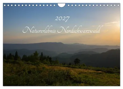 Produktbild von Naturerlebnis Nordschwarzwald (Wandkalender 2027 DIN A4 quer), CALVENDO Monatskalender